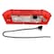 Truck-Lite Super 21, Incandescent, Red Rectangular, 1 Bulb, Marker Clearance Light, P2, 2 Screw 21002R3 - alternate 5